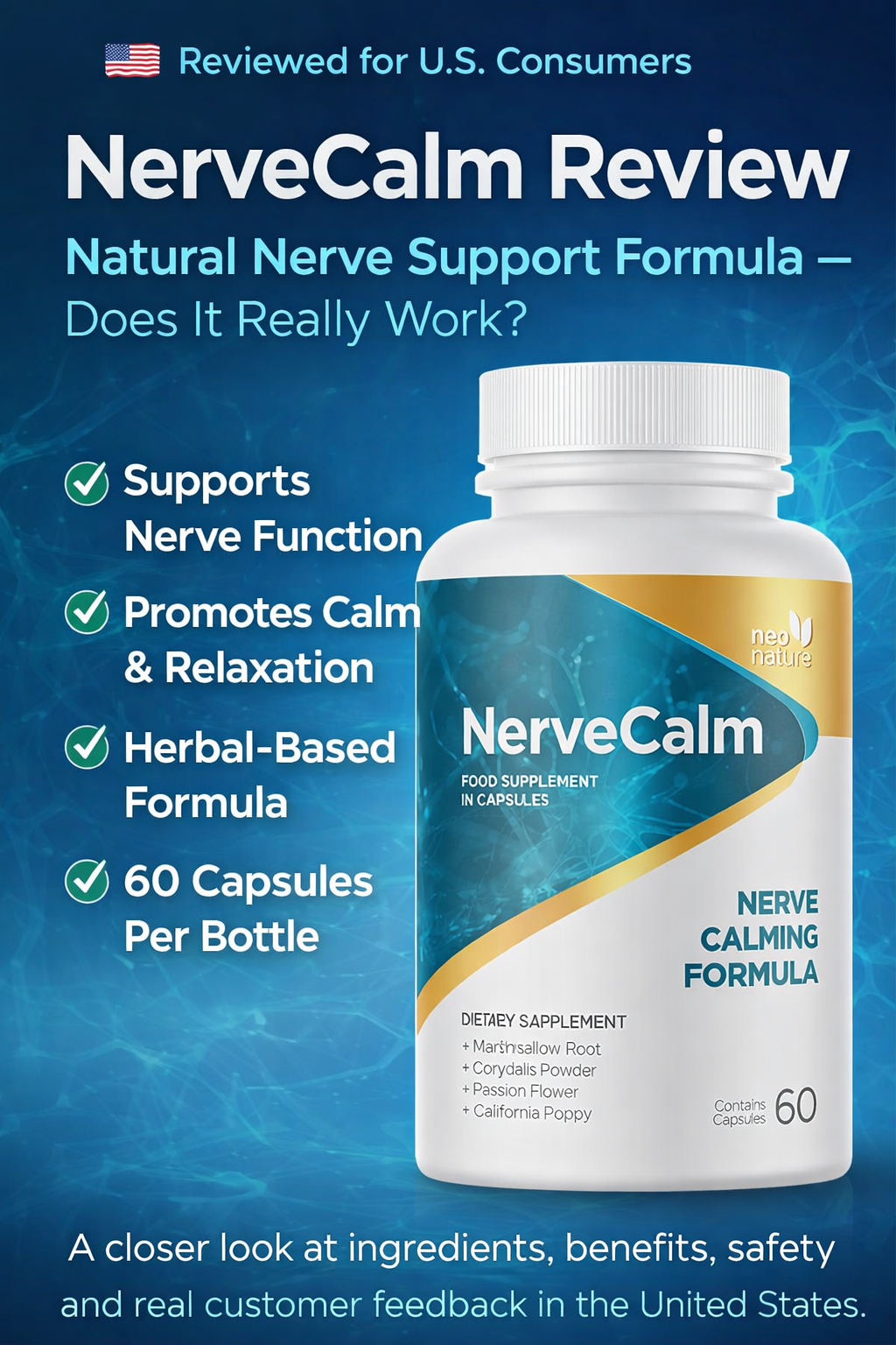 Nerve Calm product presentation