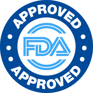 FDA registered facility badge