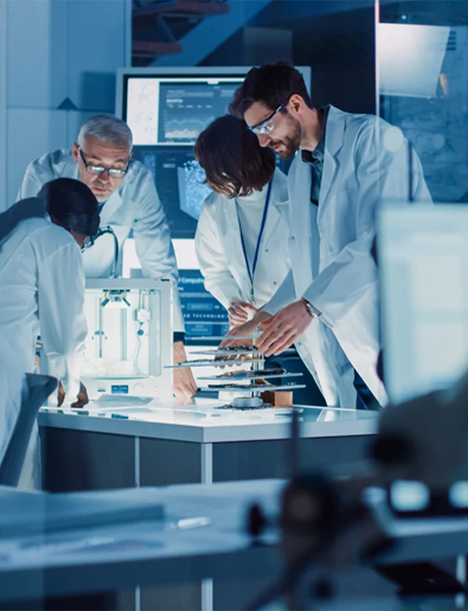 Scientific illustration representing nerve health support